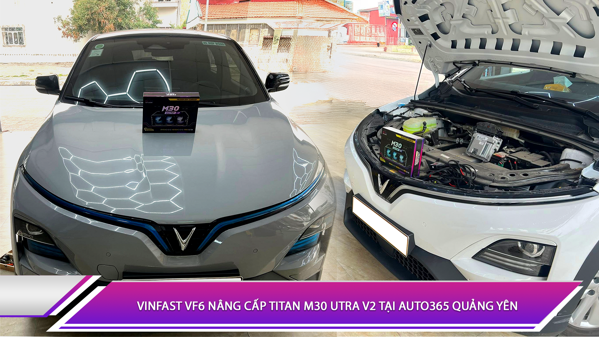 Vinfast VF6 nâng cấp Titan M30 Utra V2 tại Auto365 Quảng Yên